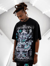 REMOVER OF OBSTACLES V1 ✦ 3-TONE IRIDESCENT FOIL ✦ Oversized Premium T-shirt T-Shirt 
