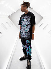 REMOVER OF OBSTACLES V1 ✦ 3-TONE IRIDESCENT FOIL ✦ Oversized Premium T-shirt T-Shirt 