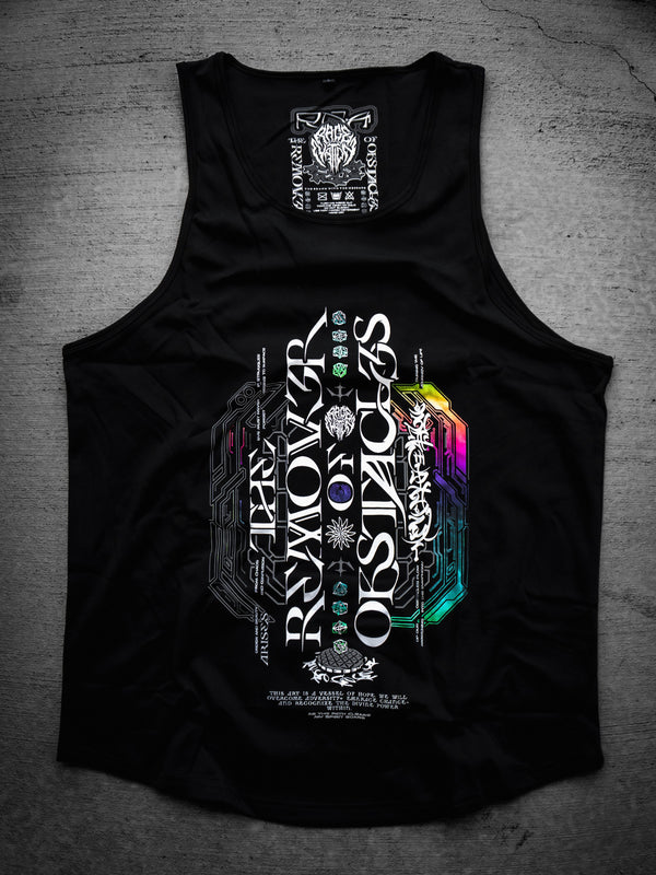 REMOVER OF OBSTACLES ✦ SPECTRUM FOIL ✦ Premium Tank Top Tank Top 