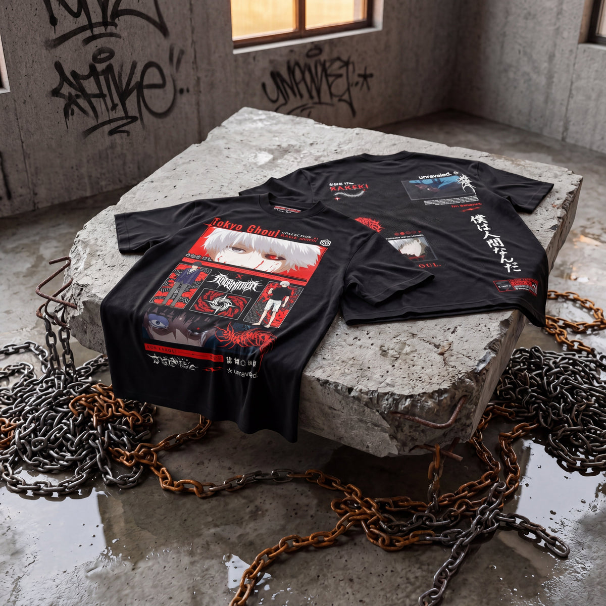 OFFICIAL TOKYO GHOUL ✦ UNRAVEL ✦ Collectible Tee T-Shirt 
