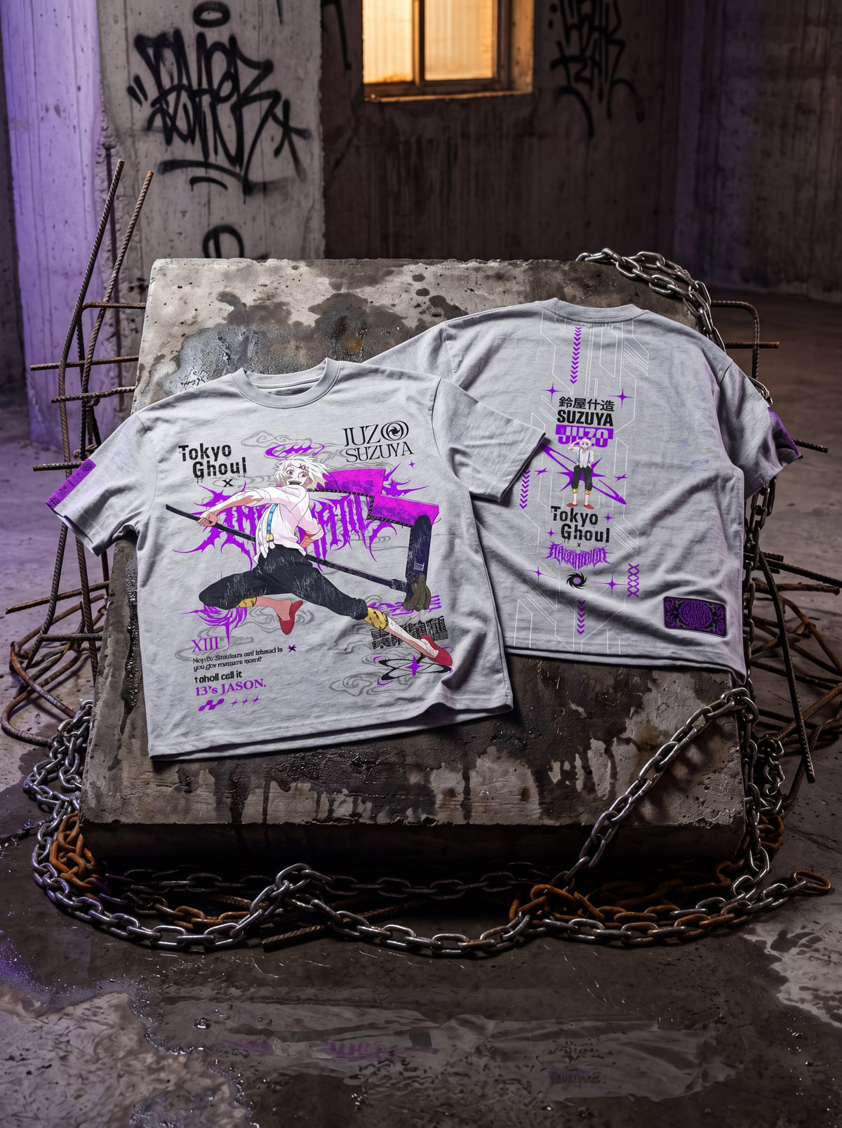 OFFICIAL TOKYO GHOUL ✦ QUINQUE ✦ Collectible Tee V2 T-Shirt 