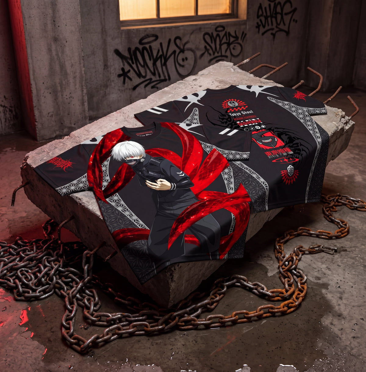 OFFICIAL TOKYO GHOUL ✦ RINKAKU ✦ Collectible Tee T-Shirt 