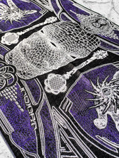 RESTOCKED ✦ GOLDEN TEACHERS V1 • ROYAL PURPLE • Festival Shawl/Scarf Shawl 