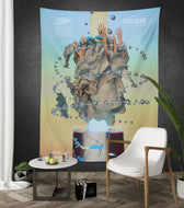 HORIZON OF OPPORTUNITY ✦ STOIC DIGITAL ✦ 111 Limited Edition Tapestry Tapestry 