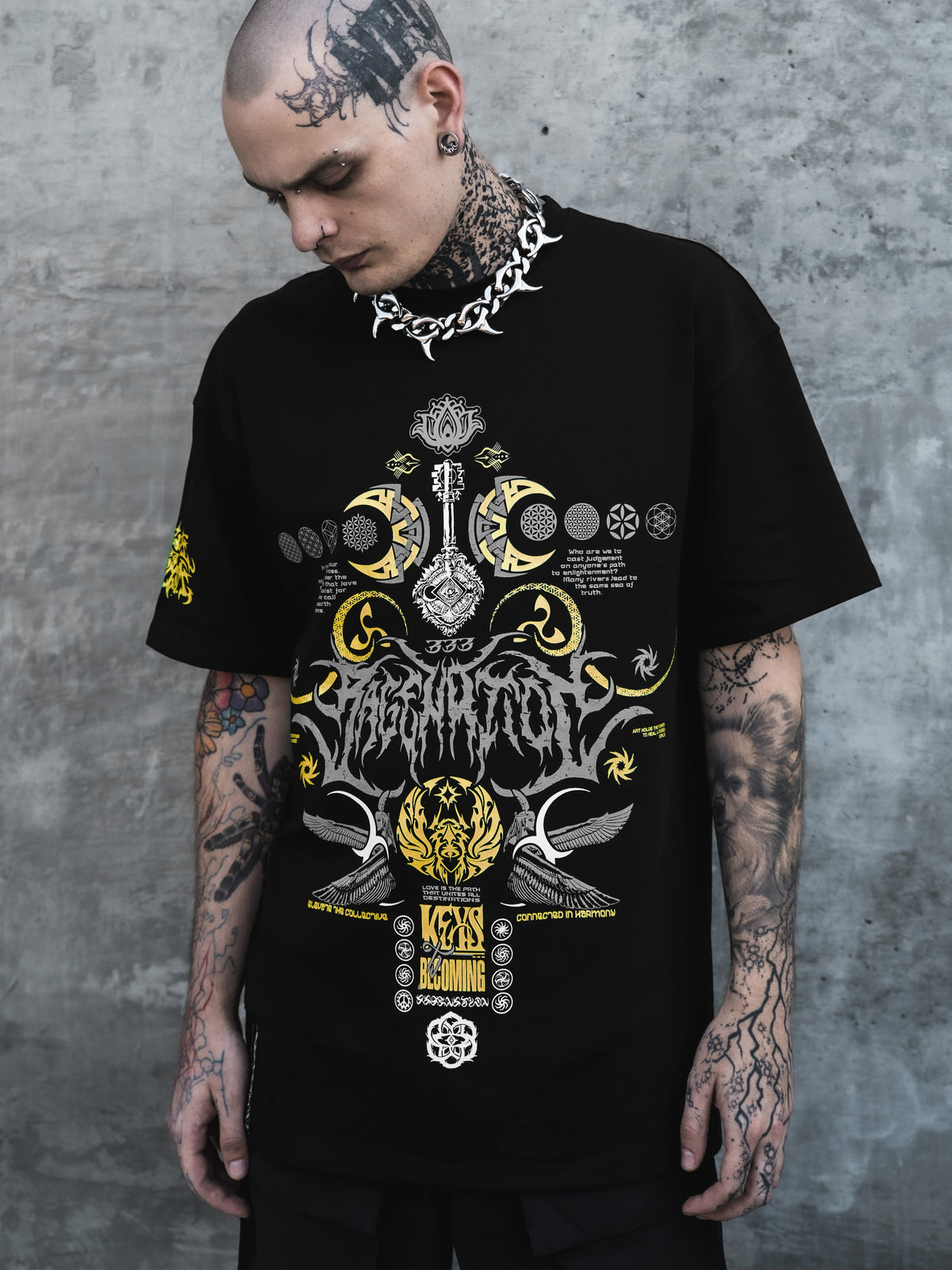 KEYS TO BECOMING ✦ Gold Foil + Reflective Ink ✦ Premium T-shirt T-Shirt 