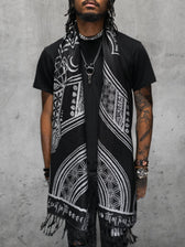 MANTRA • SILVER • Reversible Festival Shawl/Scarf Shawls 