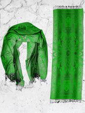WOUNDS TO WISDOM • Yantrart x Rage Nation • UV-Reactive Gradient Shawl Shawls 