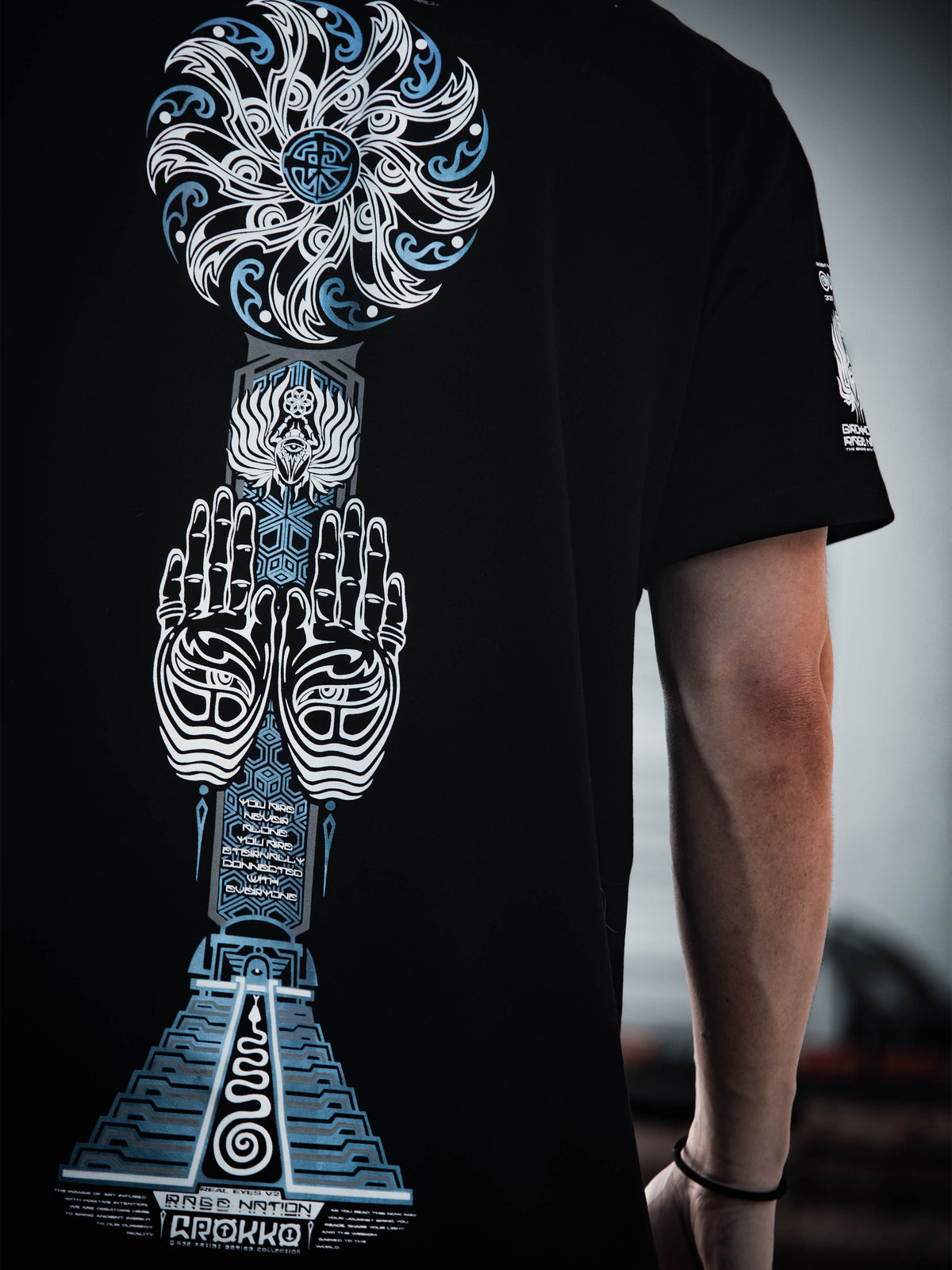 REAL EYES 2.0 ✦ IRIDESCENT INK ✦ Premium T-Shirt T-Shirt 