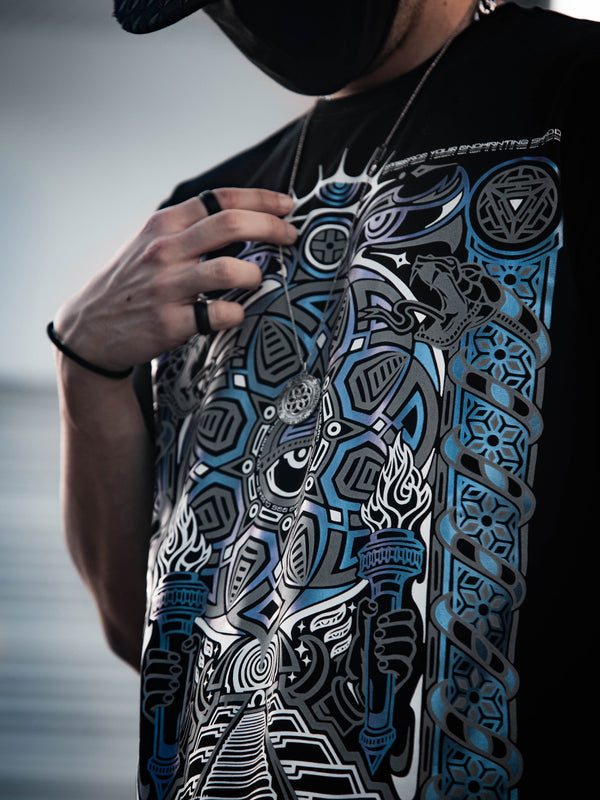 REAL EYES 2.0 ✦ IRIDESCENT INK ✦ Premium T-Shirt T-Shirt 