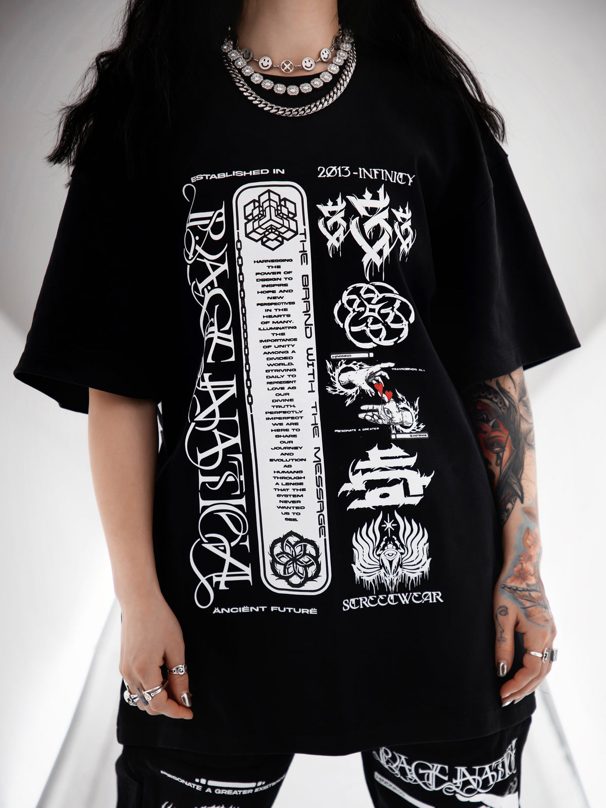 SEEDS OF LIGHT V1 ✦ Oversized Premium T-shirt T-Shirt 
