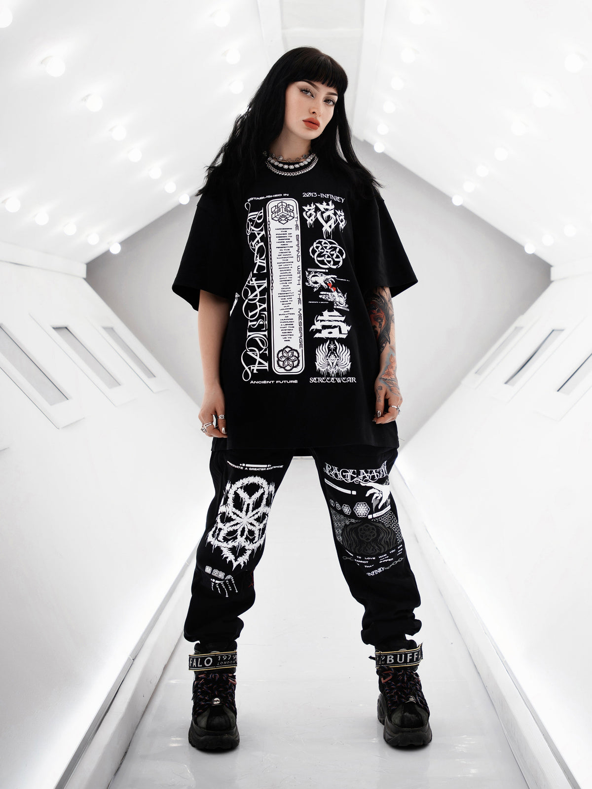 SEEDS OF LIGHT V1 ✦ Oversized Premium T-shirt T-Shirt 