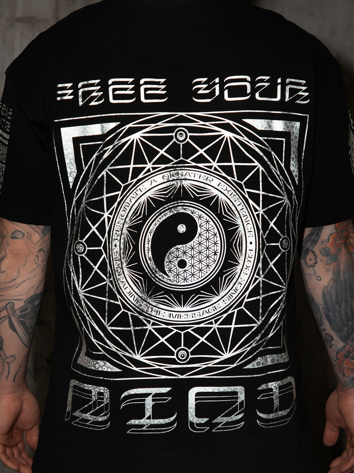 SEEK TRUTH ✦ ANNIVERSARY DROP ✦ SPHERICAL HOLOGRAPHIC FOIL ✦ Premium T-Shirt T-Shirt 
