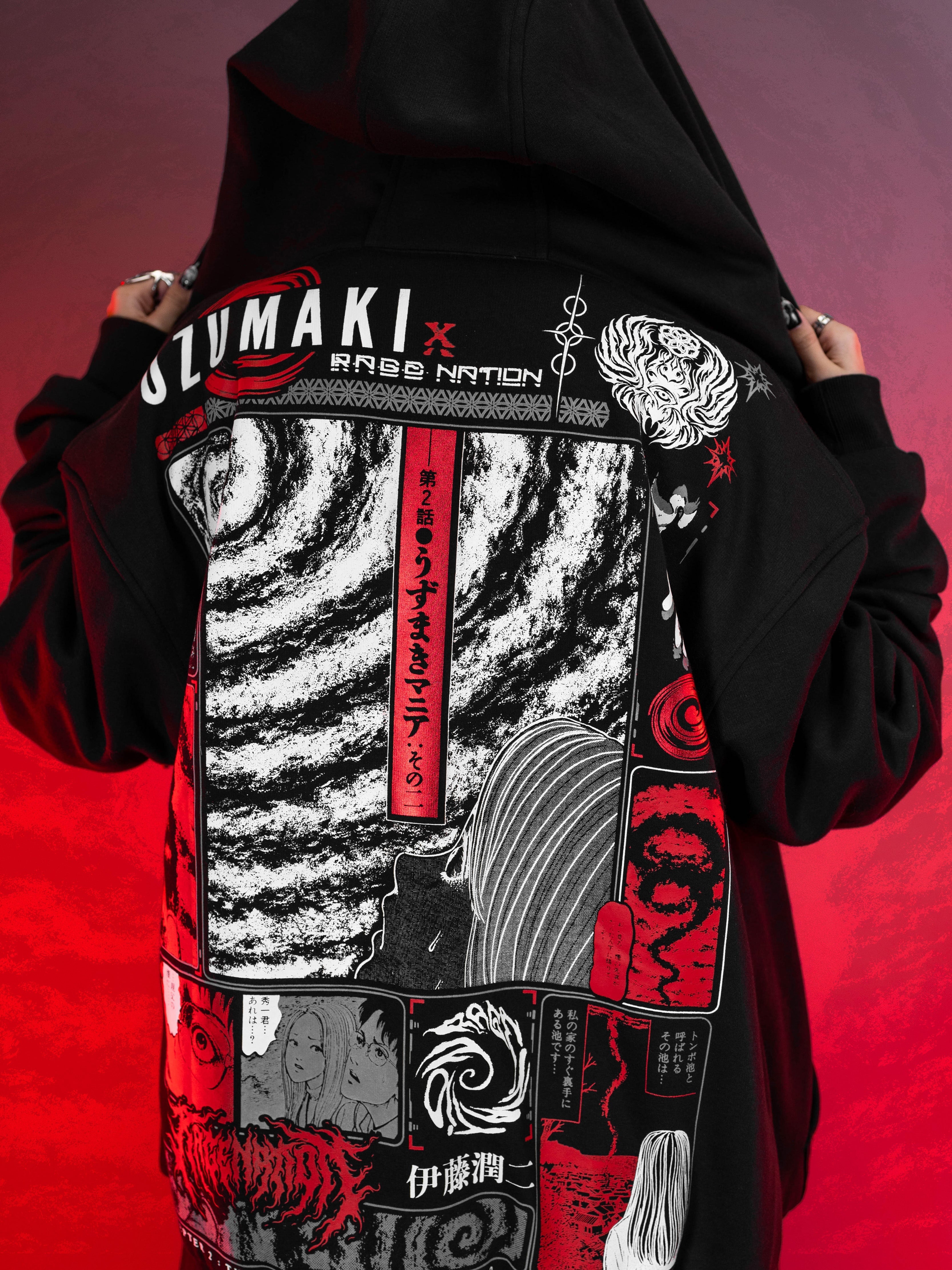 OFFICIAL UZUMAKI ✦ SPIRAL OBSESSION ✦ Collectible Zip-up Hoodie