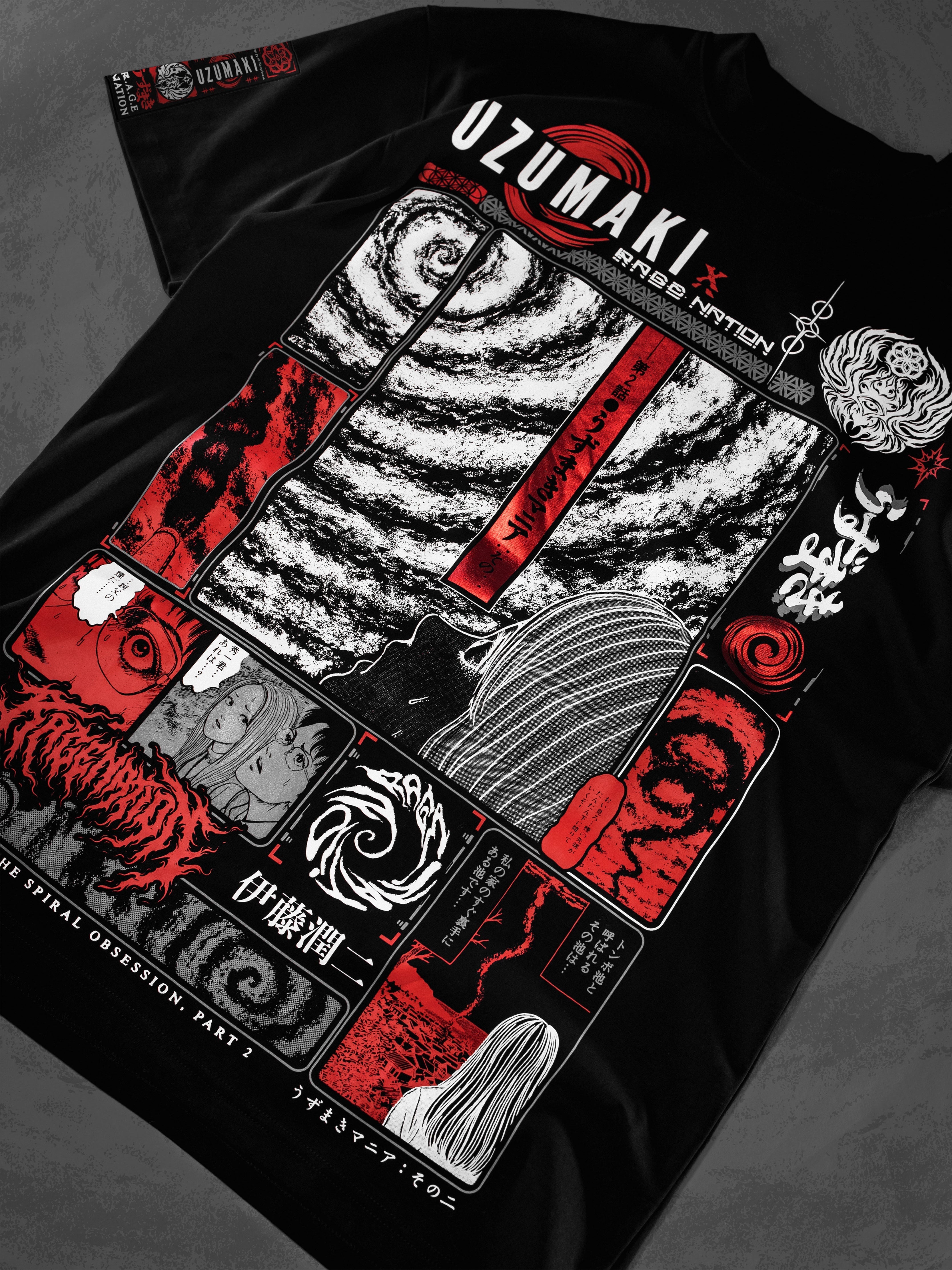 OFFICIAL UZUMAKI ✦ SPIRAL OBSESSION ✦ Collectible Tee T-Shirt 