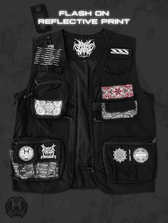 ✦ PROTECTED BY INTENT V1 ✦ RED/BLACK ✦ TACTICAL VEST Vest 