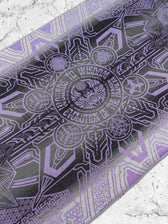 WOUNDS TO WISDOM • Yantrart x Rage Nation • Purple Gradient Shawl Shawls 