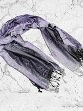 WOUNDS TO WISDOM • Yantrart x Rage Nation • Purple Gradient Shawl Shawls 