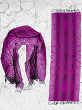 WOUNDS TO WISDOM • Yantrart x Rage Nation • Pink Gradient Shawl Shawls 