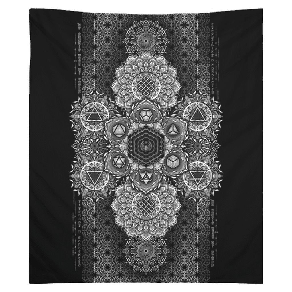 ETERNAL ALCHEMY V1 • YANTRART • Wall Tapestry Tapestry 51x60 inch 