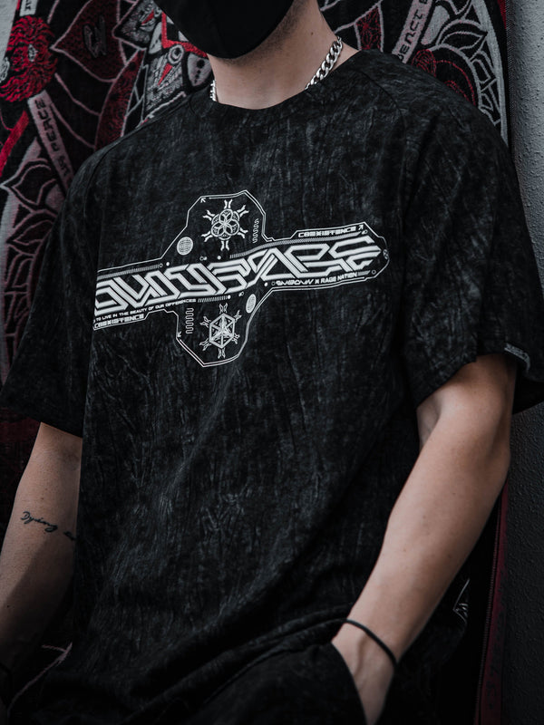 COEXIST V2 • STRIPED [ACID] WASH • SVBDVN x RNA • Premium T-Shirt T-Shirt 