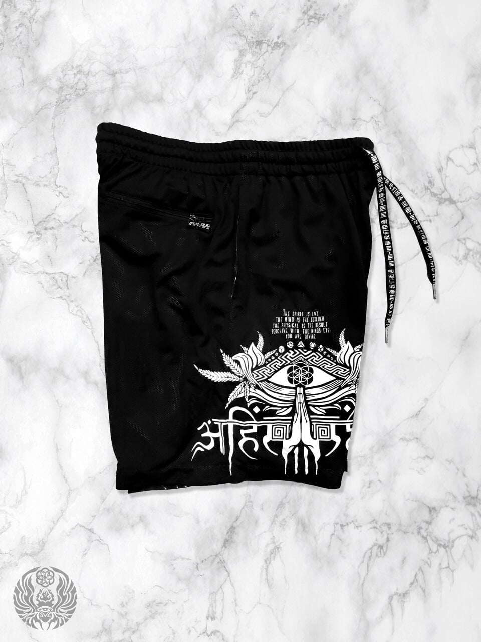 PRE-ORDER SHIPS 7/19 ✦ AHIMSA V1 ✦ Activewear Graphic Shorts 