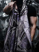 LIMITED EDITION • HARMONY HEALS • ICE PURPLE • Festival Shawl/Scarf Shawl 