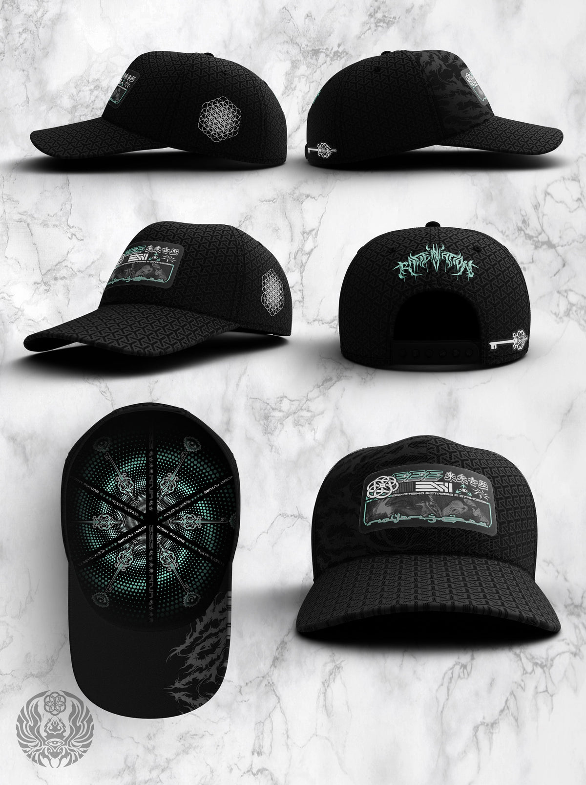 ANCIENT FUTURE • Dad Hat w/ hidden pocket Hat 
