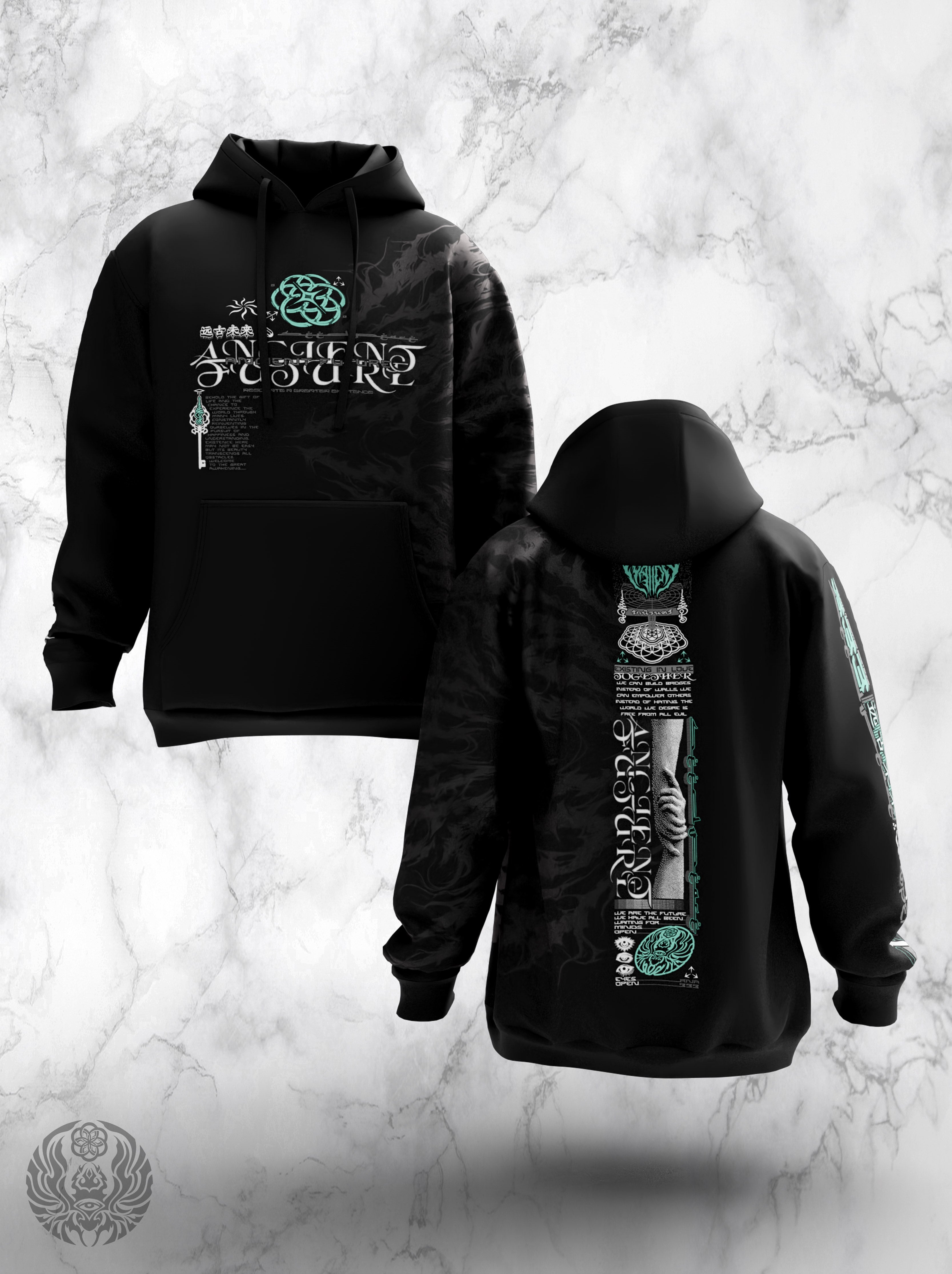 PRE-ORDER ✦ ANCIENT FUTURE ✦ 3 POCKET✦ Premium Hoodie Hoodie 