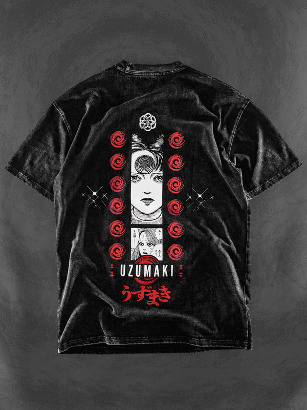 OFFICIAL UZUMAKI ✦ AZAMI'S CURSE ✦ ACIDWASH ✦ Collectible T-shirt T-Shirt 