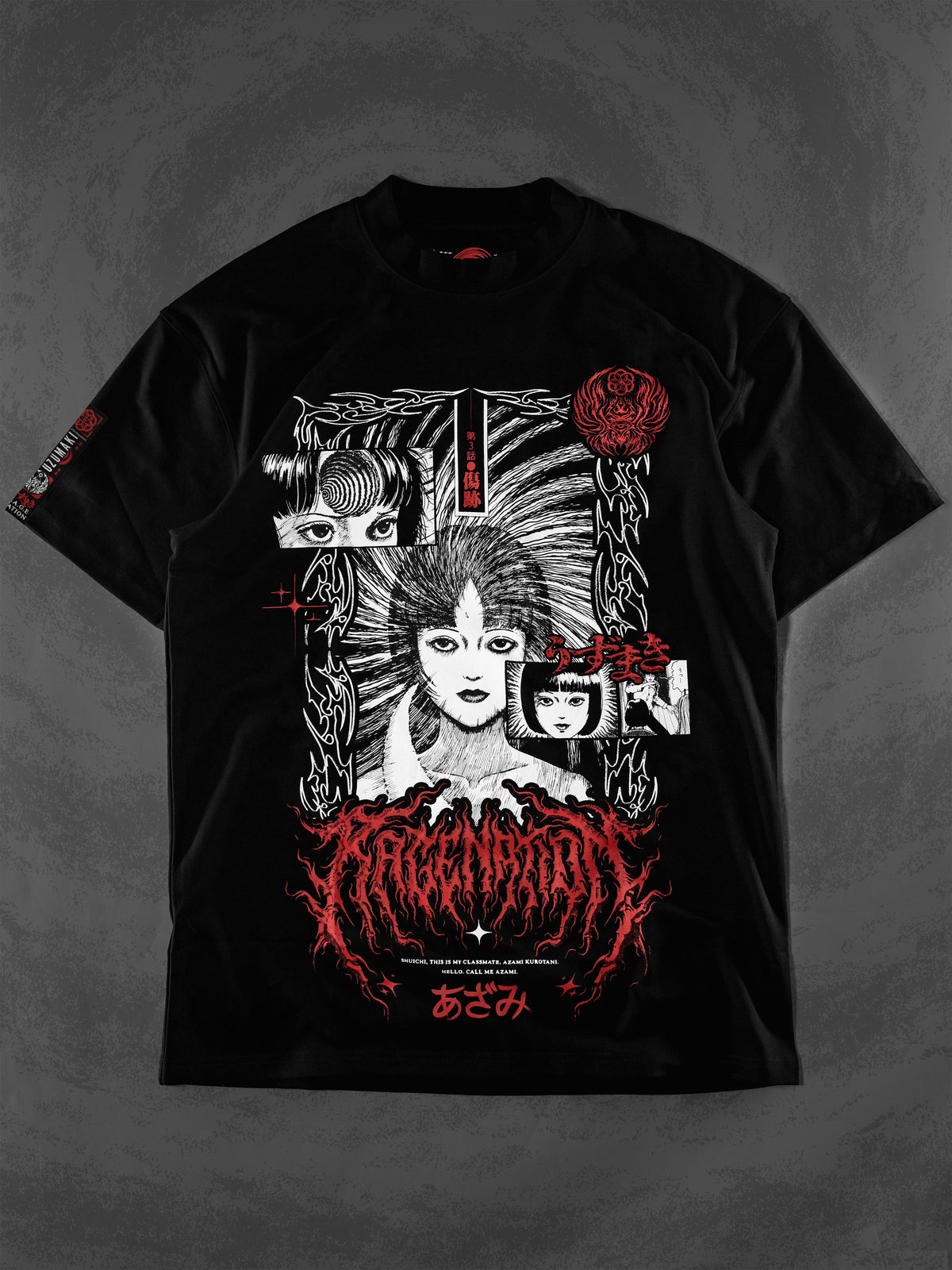 OFFICIAL UZUMAKI ✦ AZAMI'S CURSE ✦ Collectible Tee T-Shirt 