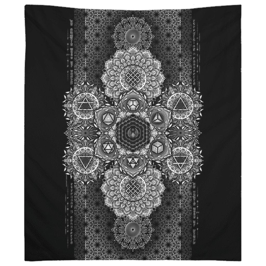 ETERNAL ALCHEMY V1 • YANTRART • Wall Tapestry Tapestry 88x104 inch 