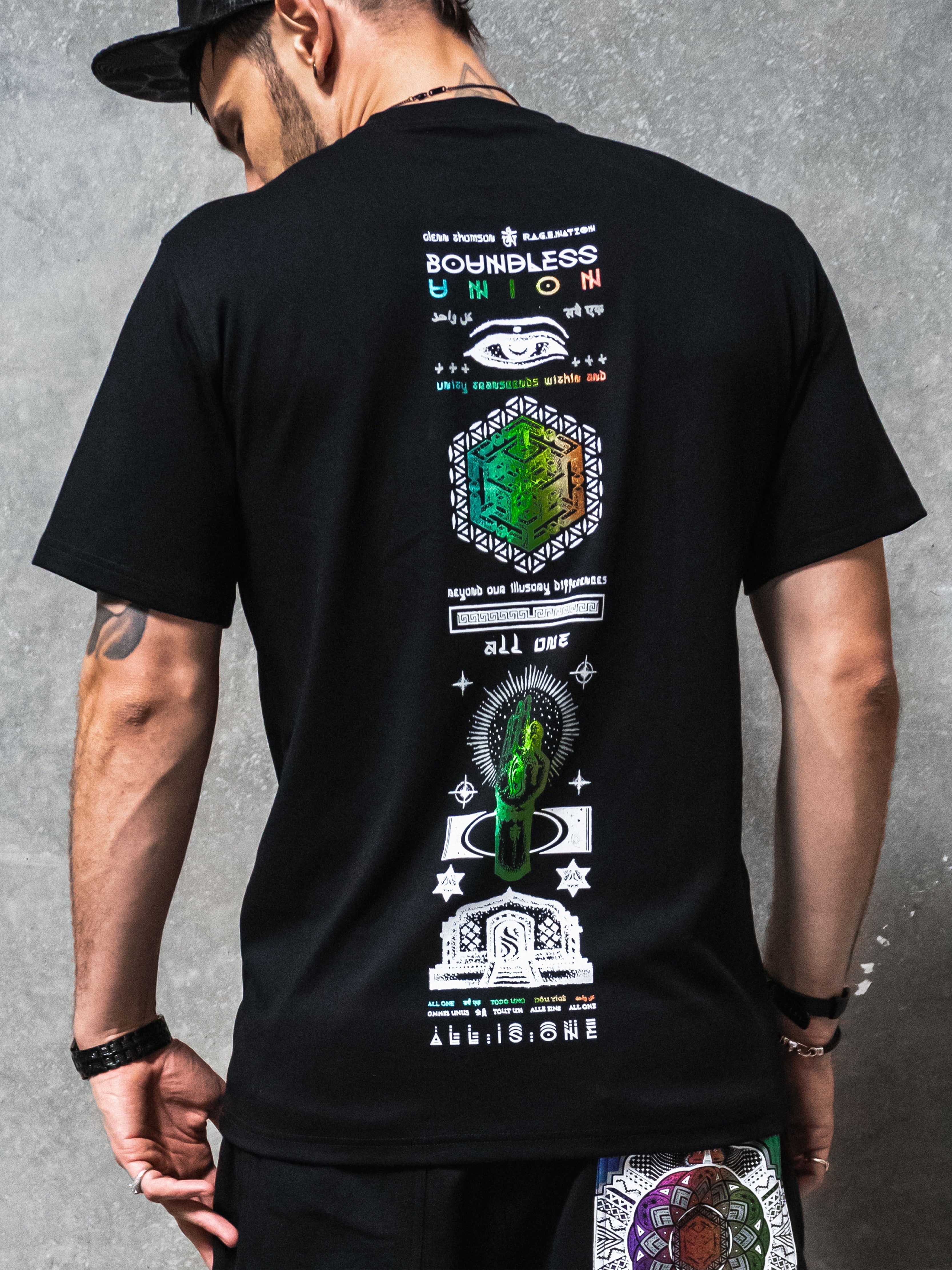 BOUNDLESS UNION V2 ✦ SPECTRUM ✦ Premium T-Shirt T-Shirt 