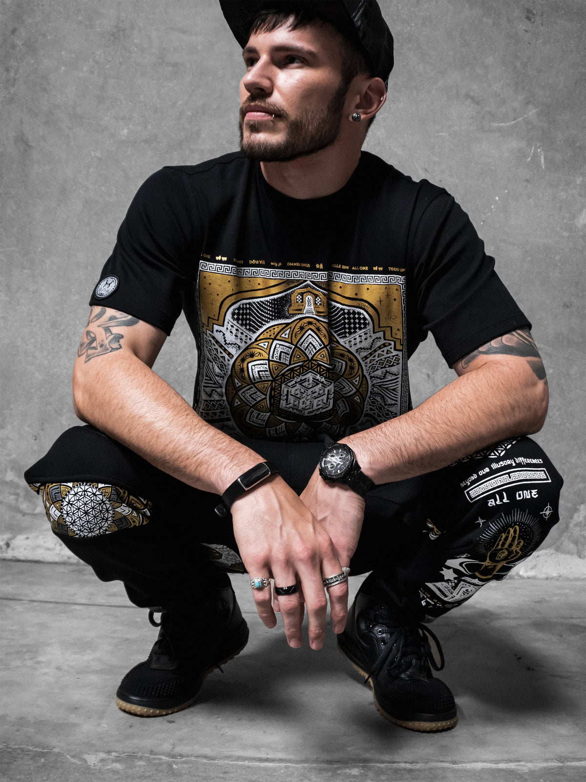 BOUNDLESS UNION ✦ GLENN THOMSON x RNA ✦ Hidden Pocket Unisex Joggers Joggers 