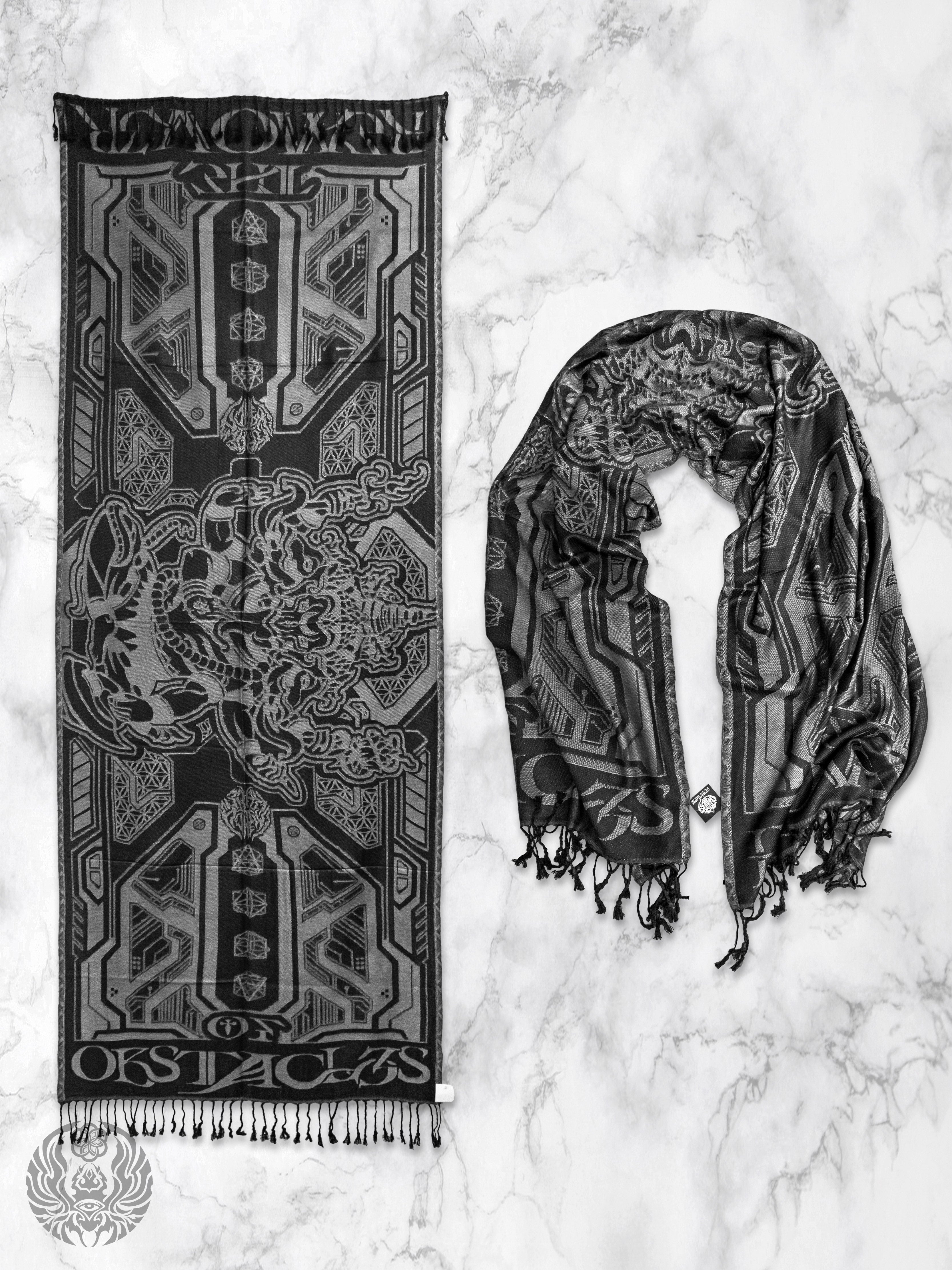 REMOVER OF OBSTACLES ✦ PLATINUM ✦ Festival Shawl Shawls 