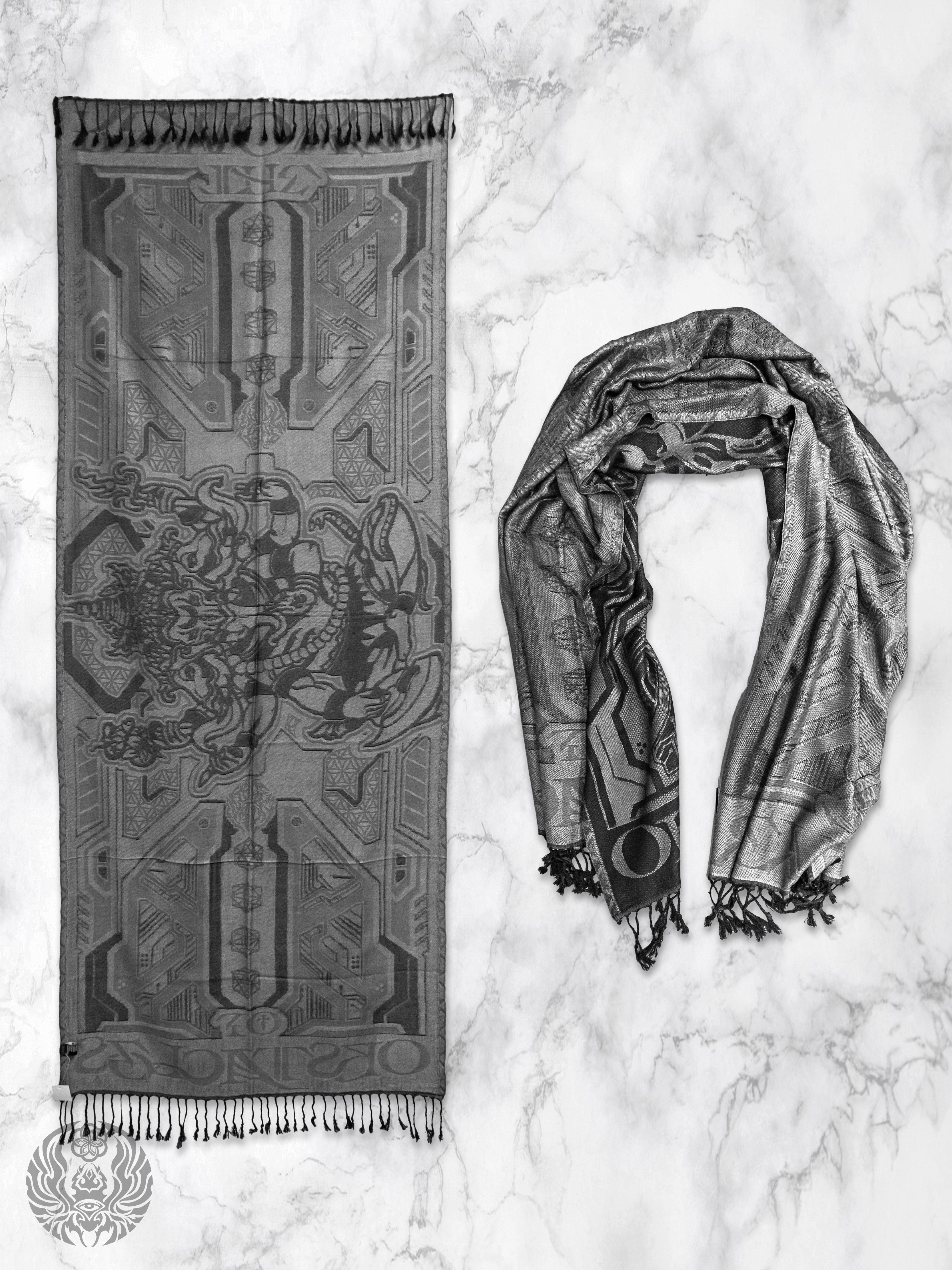 REMOVER OF OBSTACLES ✦ PLATINUM ✦ Festival Shawl Shawls 