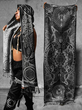 PROTECTED BY INTENT ✦ WHITE ✦ FESTIVAL SHAWL Shawls 