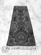 PROTECTED BY INTENT ✦ WHITE ✦ FESTIVAL SHAWL Shawls 