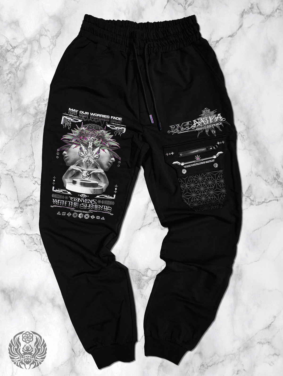 NEW RELEASE ✦ CONVENE WITH THE ELEMENTS ✦ Premium Unisex Joggers Joggers 
