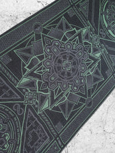 DHARMA V2 • Grey/Mint • AR Activated/UV Reactive • Festival Shawl/Scarf Shawls 