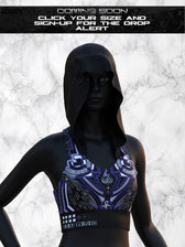 COMING SOON • DIVINE GUIDANCE • Hooded Sports Bra Coming Soon 
