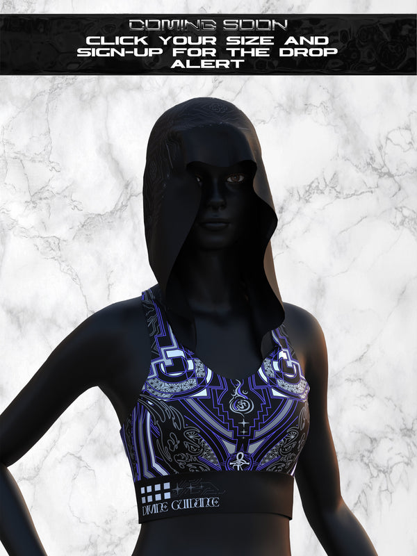 COMING SOON • DIVINE GUIDANCE • Hooded Sports Bra Coming Soon 