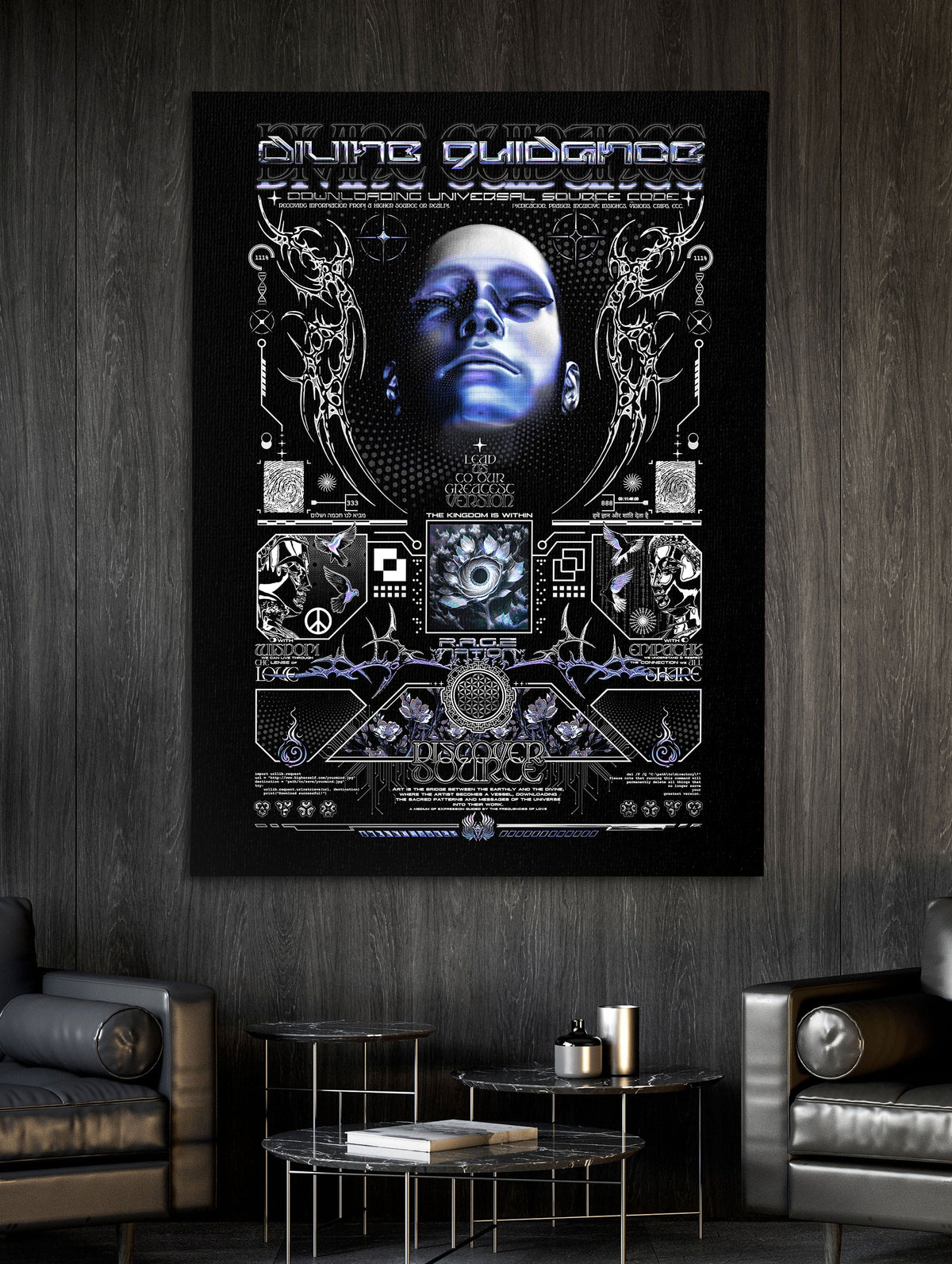 DIVINE GUIDANCE V1 ✦ 111 ✦ Limited Edition Canvas Canvas 
