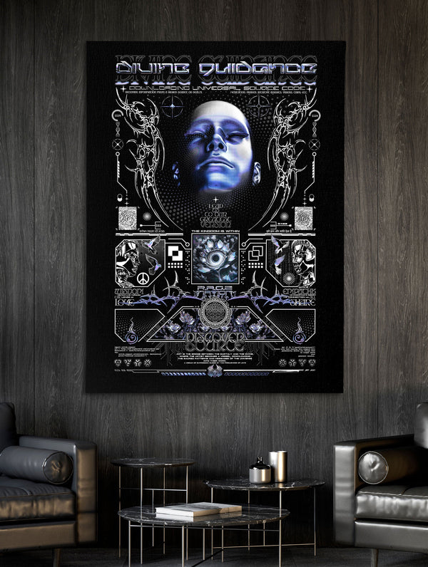 DIVINE GUIDANCE V1 ✦ 111 ✦ Limited Edition Canvas Canvas 