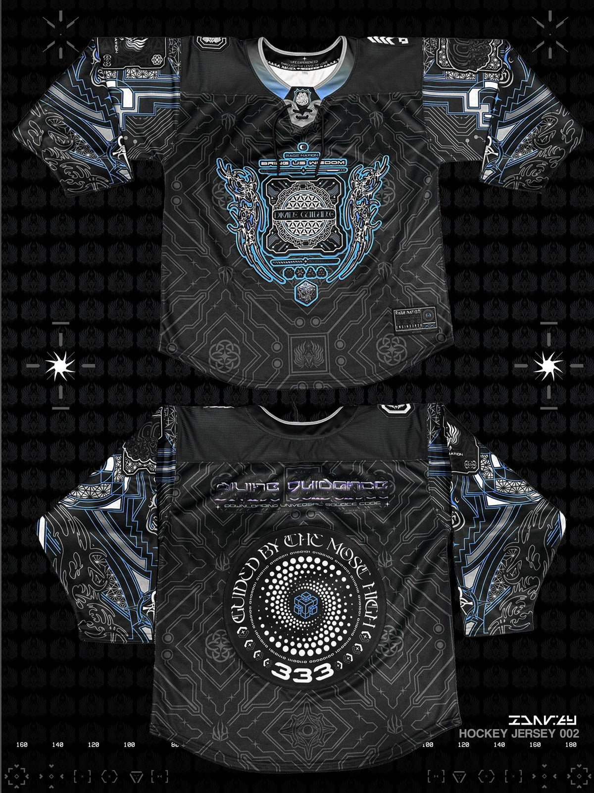 DIVINE GUIDANCE✦ HOCKEY JERSEY 002 ✦ Limited Edition Jersey 