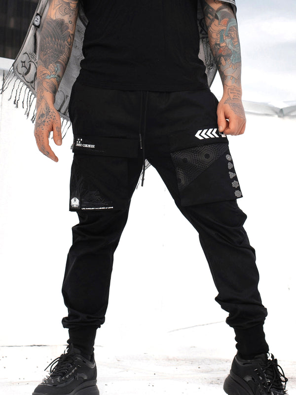 NEW RELEASE ✦ DIVINE GUIDANCE ✦ DESIGN 005 ✦ TACTICAL JOGGERS w/ hidden pocket Tacticals 