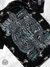 EVOLVE THE MIND V2 • AR Activated • Tie-Dye Short Sleeve Short Sleeve 