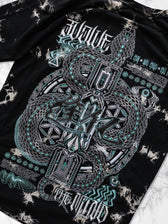 EVOLVE THE MIND V2 • AR Activated • Tie-Dye Short Sleeve Short Sleeve 