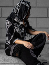 DREAM AWAKE V2 • BLACK/WHITE • 8 Year Anniversary Shawl Shawls 