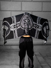 DREAM AWAKE V2 • BLACK/WHITE • 8 Year Anniversary Shawl Shawls 