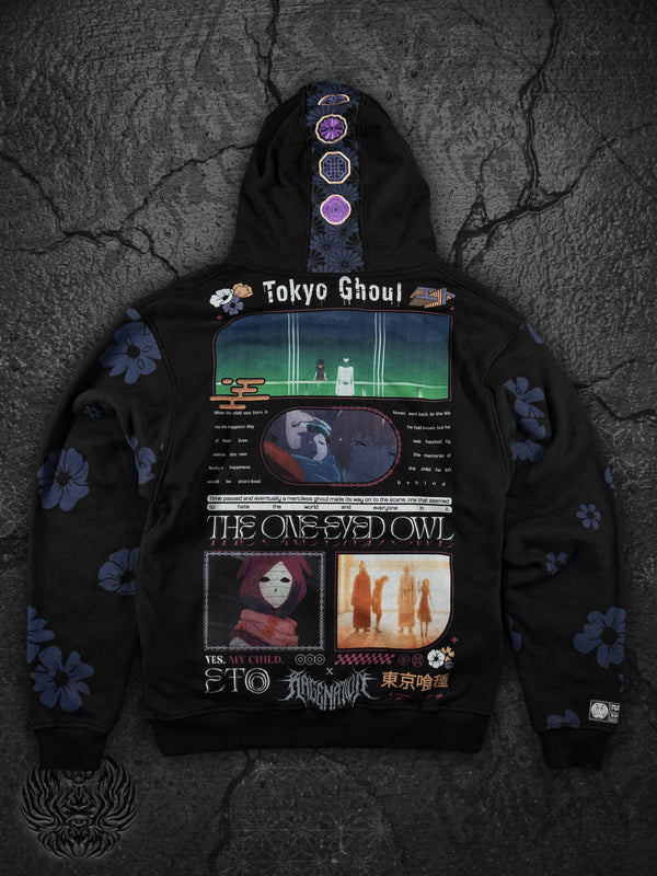 OFFICIAL TOKYO GHOUL ✦ HALFBORN ✦ Collectible Hoodie Hoodie 
